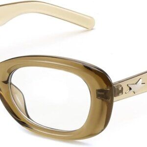 Retro Blue Light Blocking Glasses Women Y2K Oval Small Frame Fashion